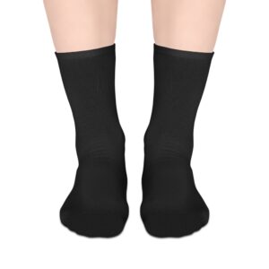 Gold Coin Mid-Length Socks for Trendy Comfort, Soft Socks, Nautical Style, Gift for Her, Fashion Accessories