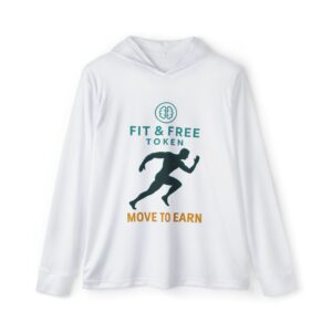 Fit & Free Token(FFT)-Men's Sports Hoodie for Activewear, Workout Clothing, Fitness Gift, Jogging Top, Outdoor Exercise Apparel