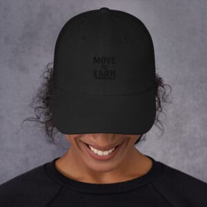 Move to Earn – Embroidered Dad Hat