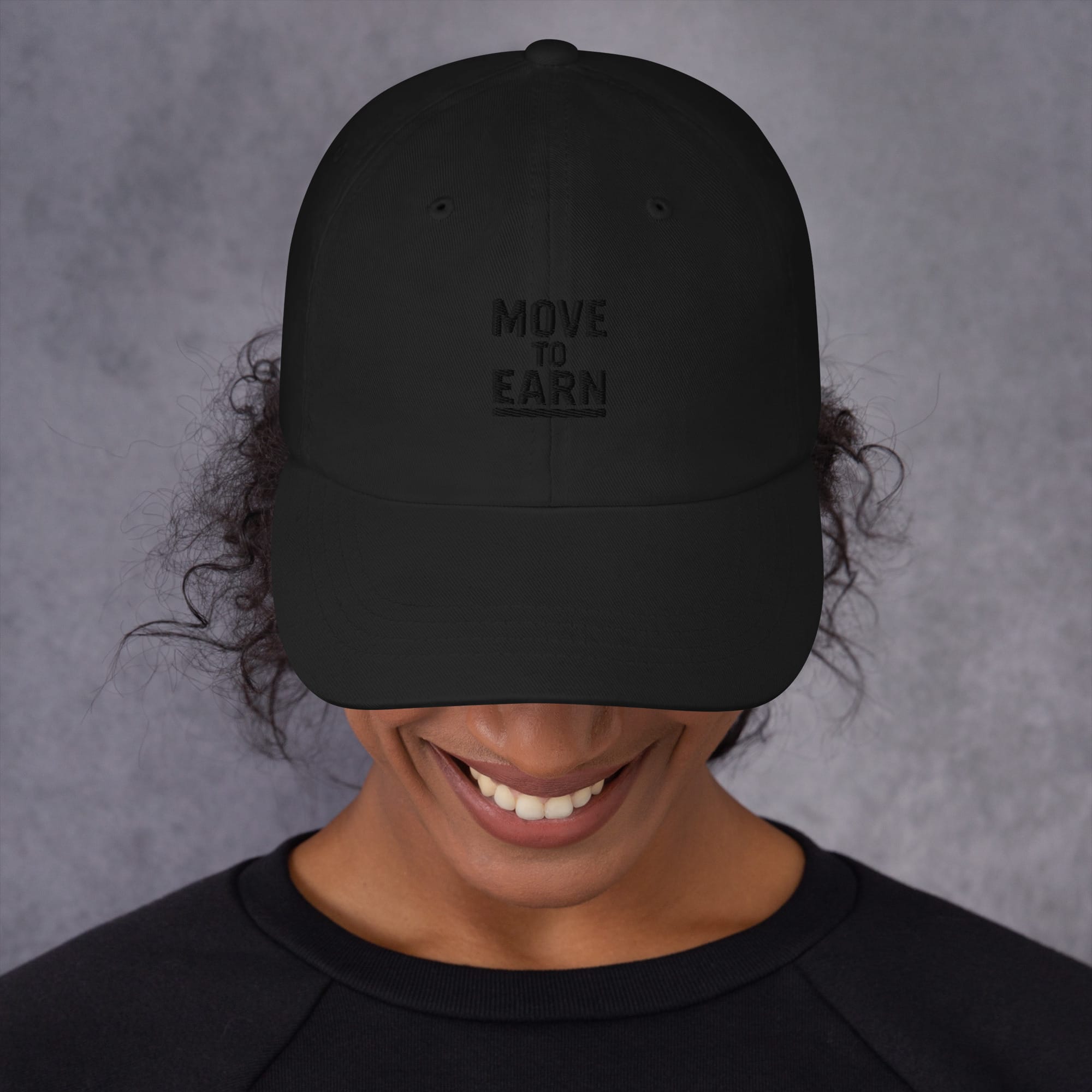 Move to Earn – Embroidered Dad Hat