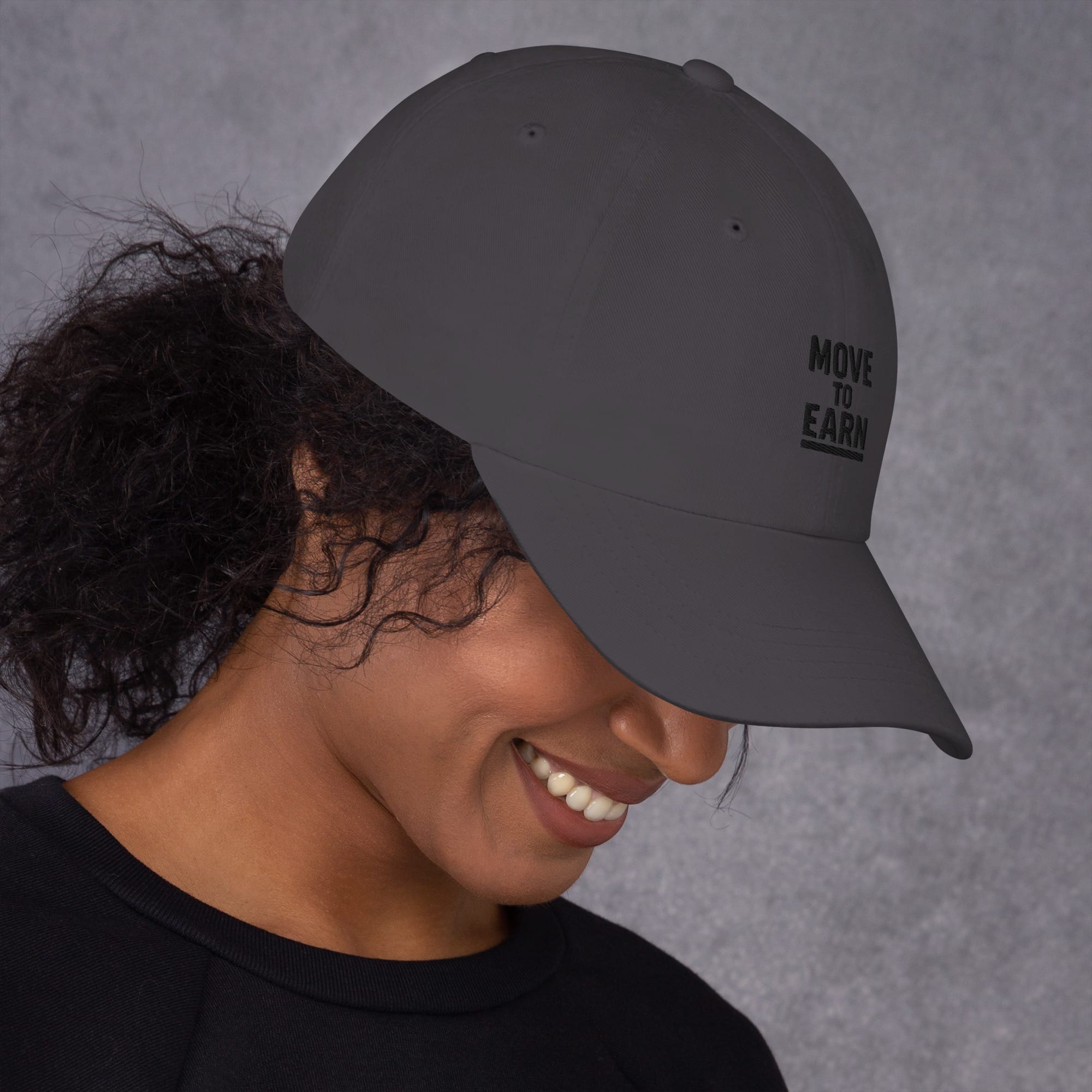 Move to Earn – Embroidered Dad Hat - Image 14