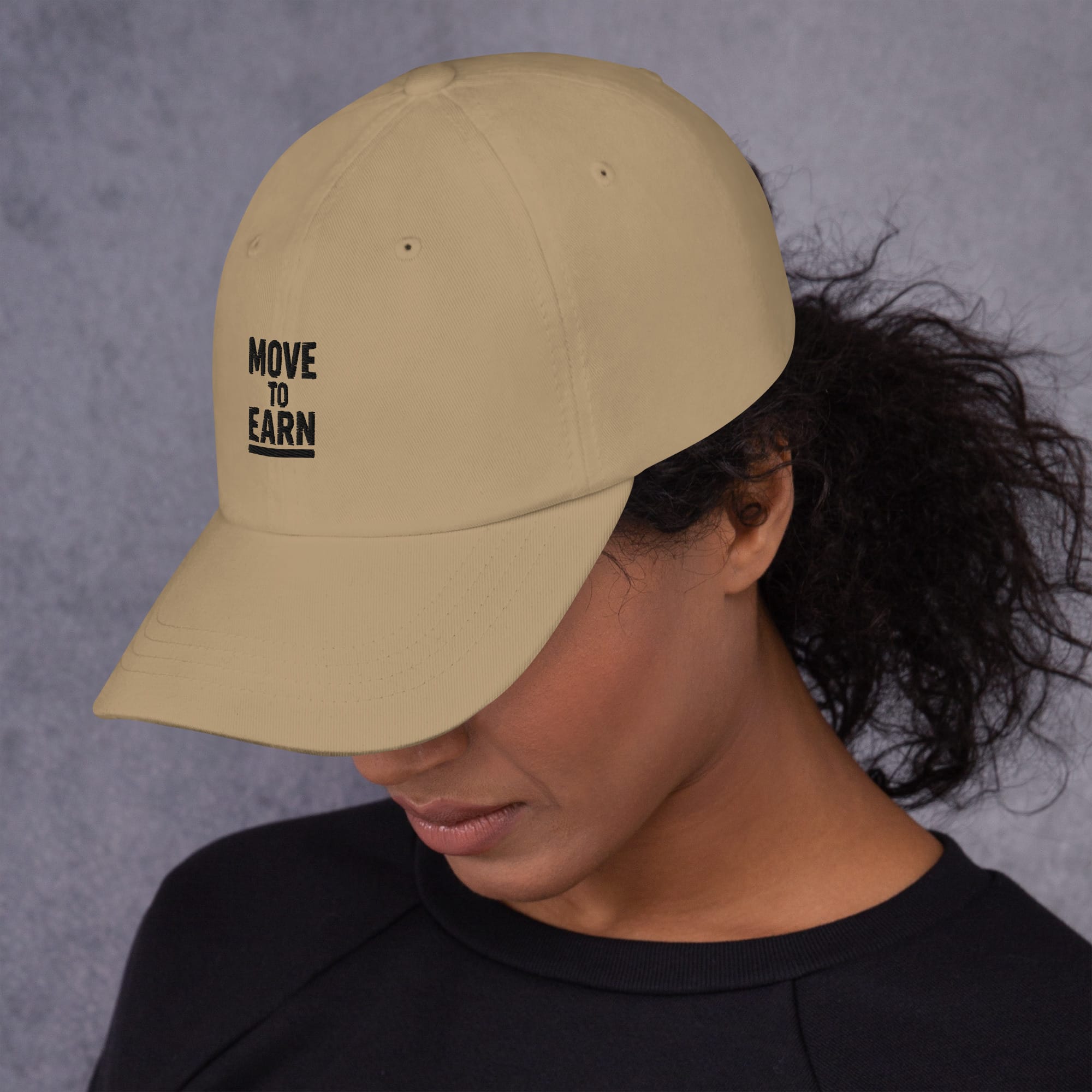 Move to Earn – Embroidered Dad Hat - Image 19