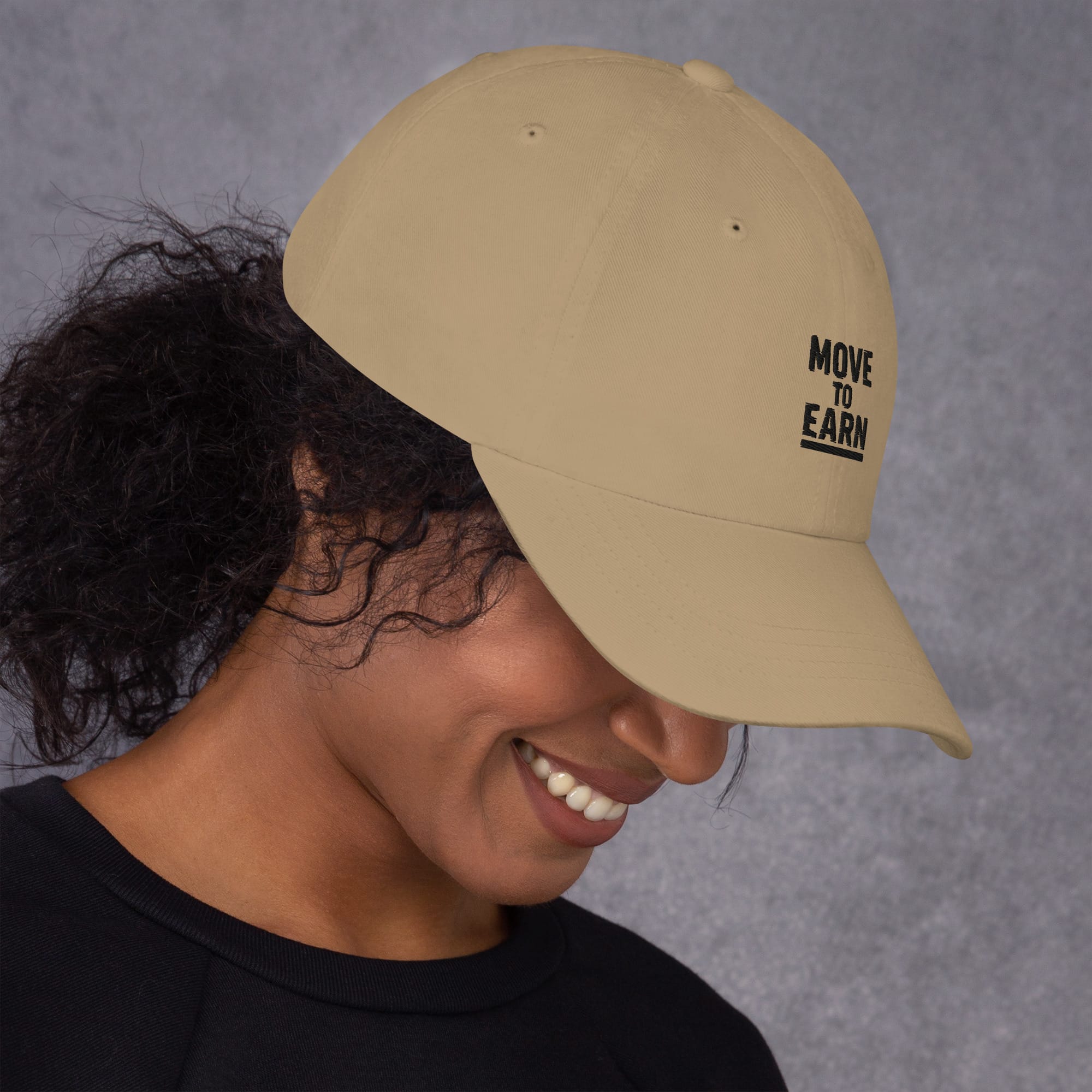 Move to Earn – Embroidered Dad Hat - Image 20
