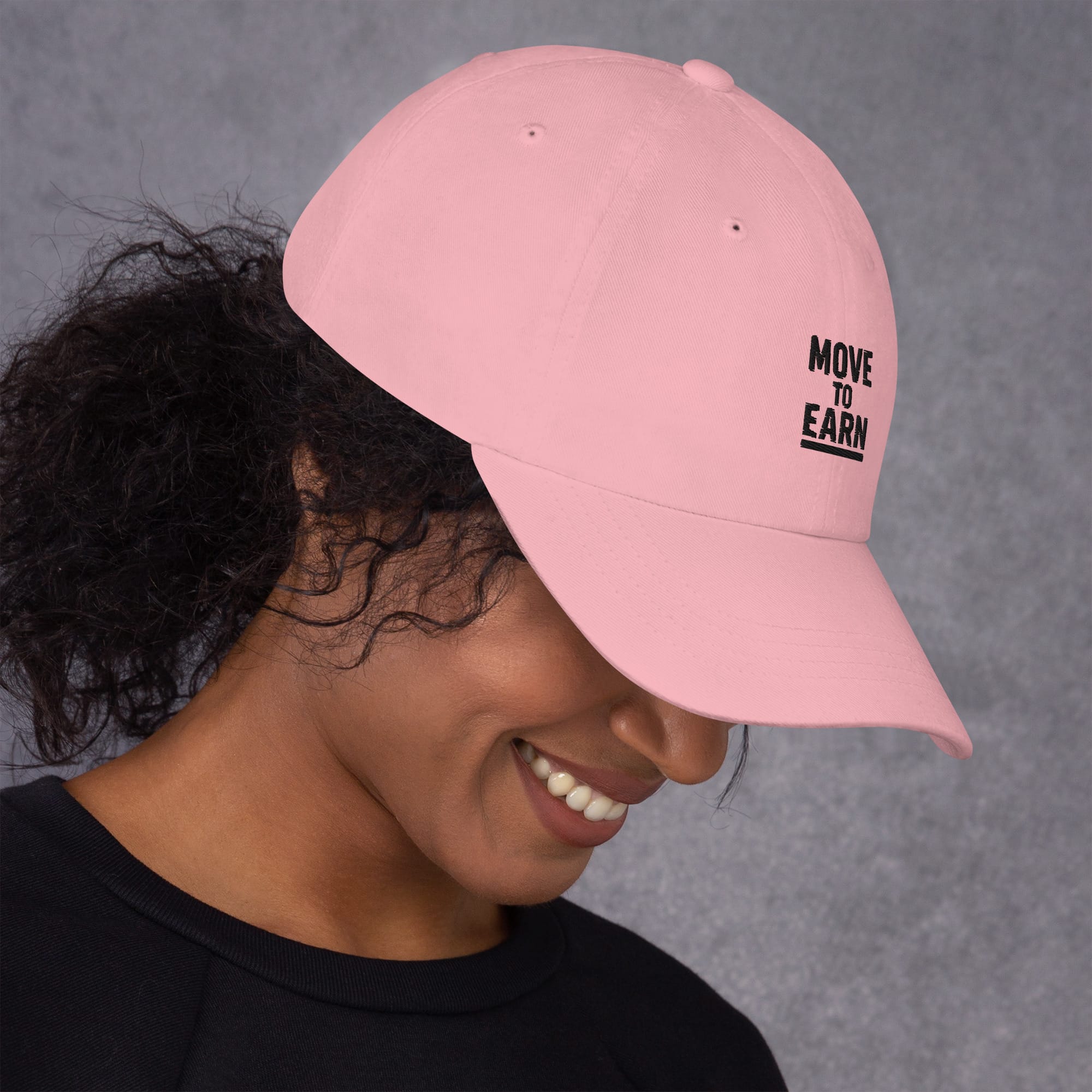 Move to Earn – Embroidered Dad Hat - Image 26