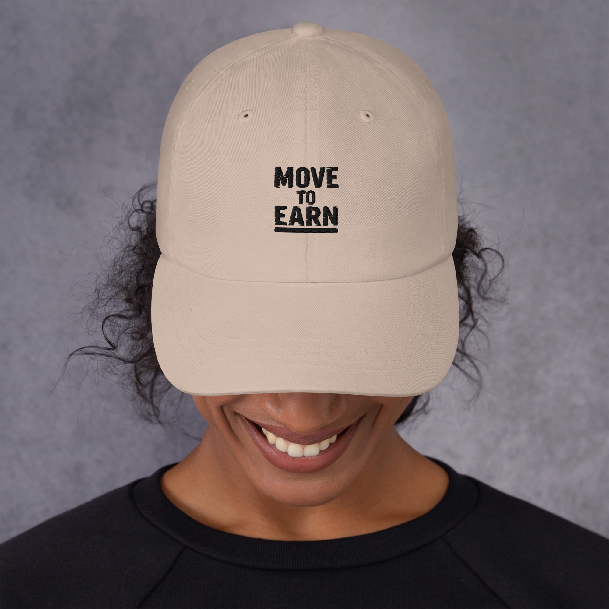 Move to Earn – Embroidered Dad Hat - Image 21