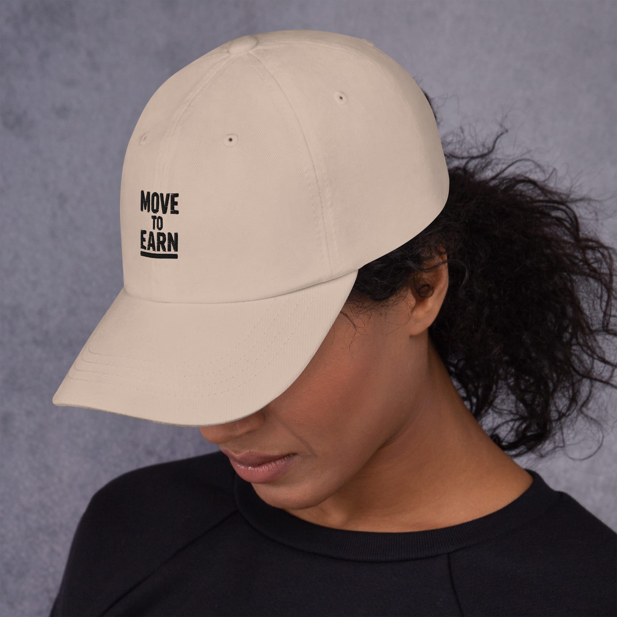Move to Earn – Embroidered Dad Hat - Image 22