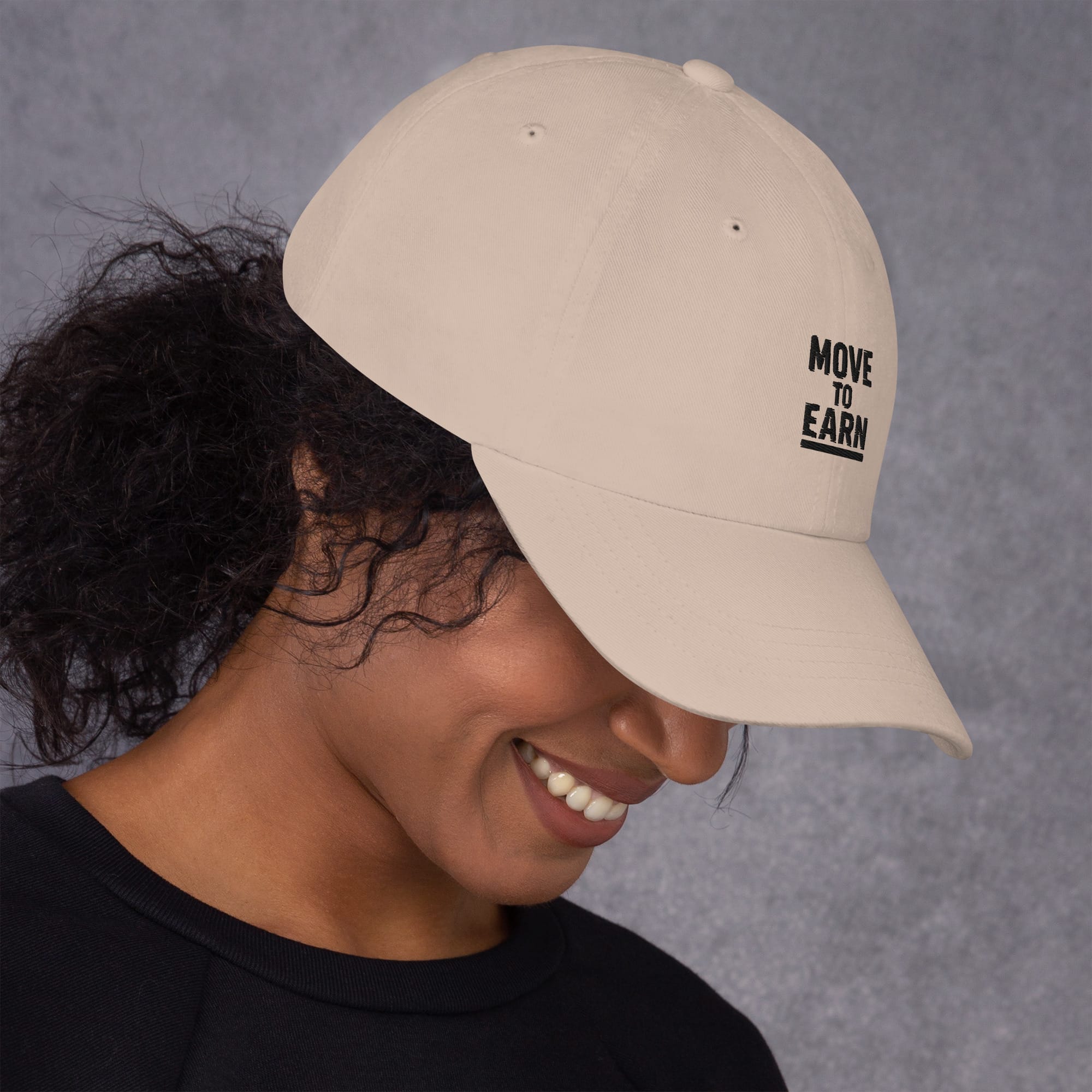 Move to Earn – Embroidered Dad Hat - Image 23
