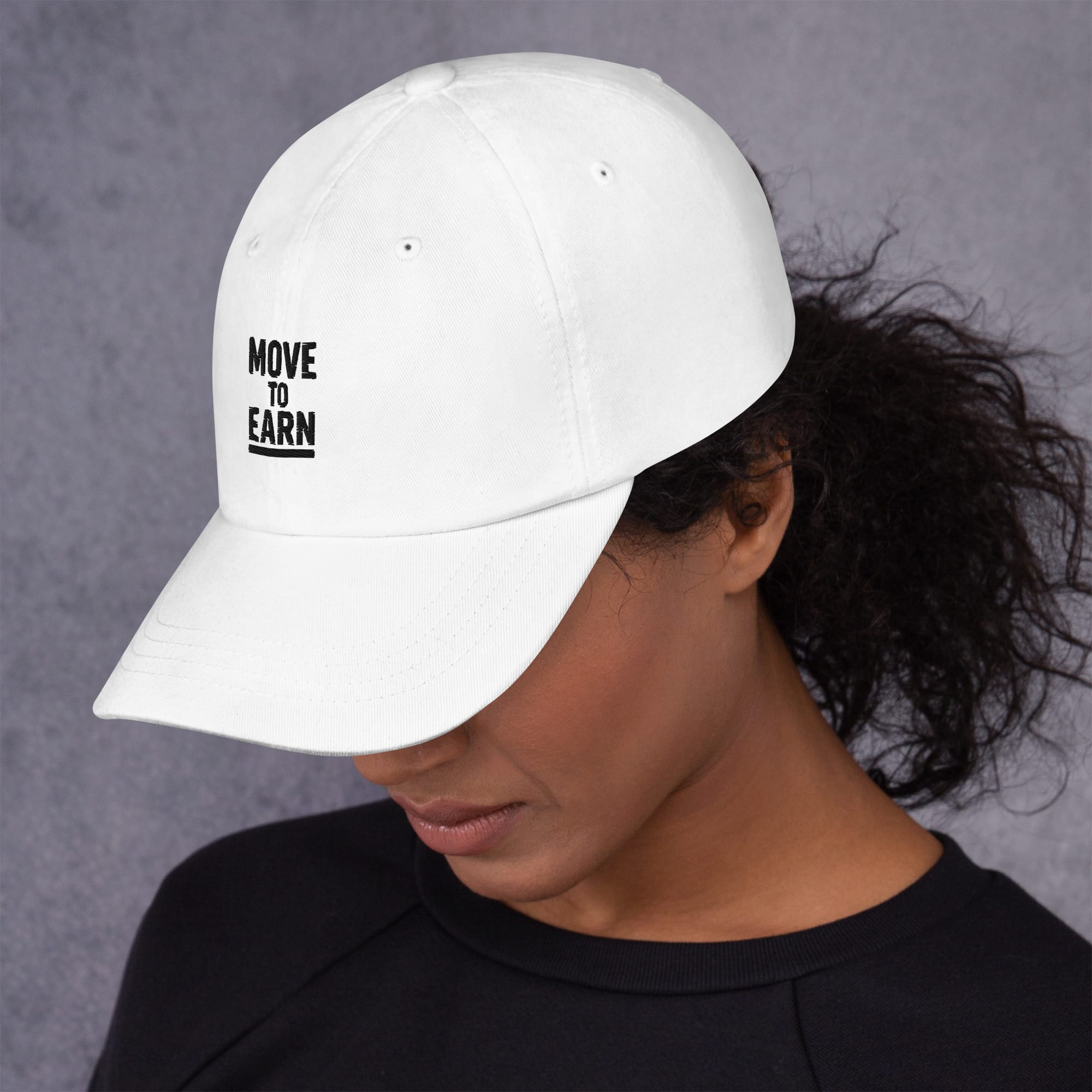 Move to Earn – Embroidered Dad Hat - Image 31