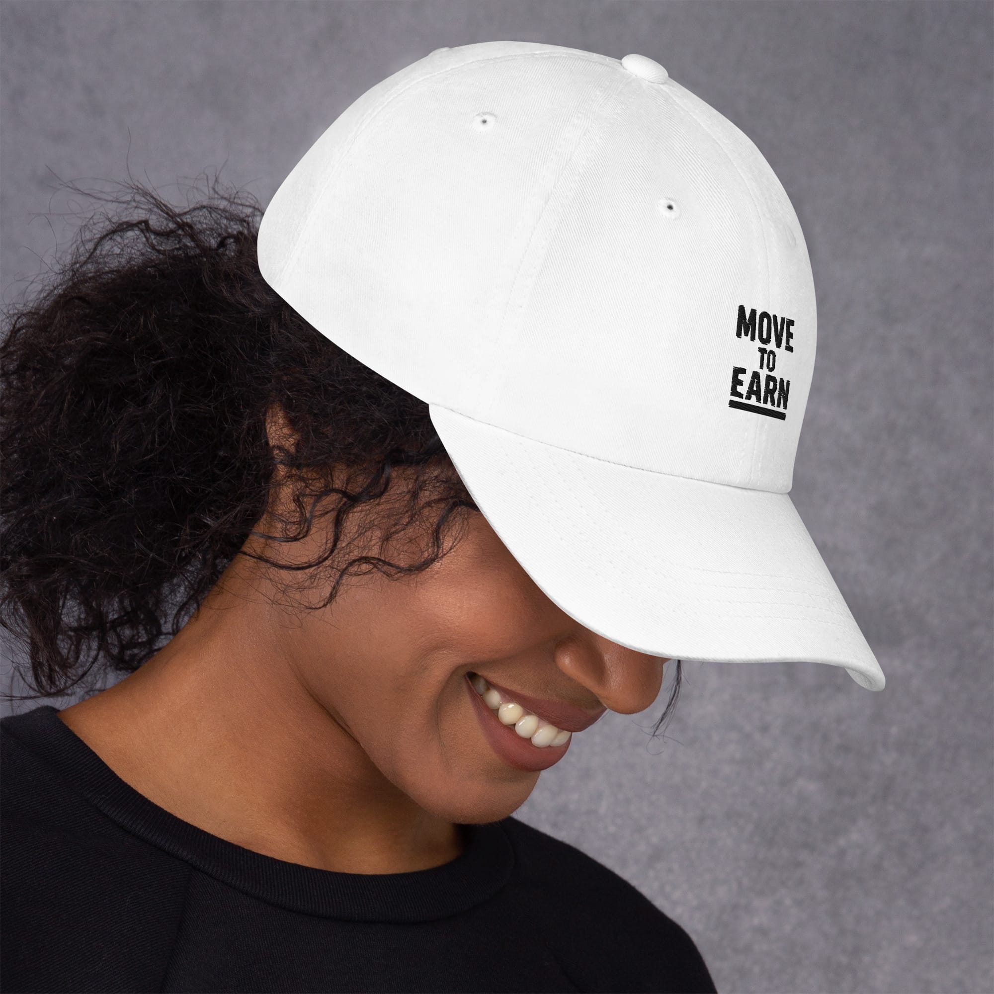 Move to Earn – Embroidered Dad Hat - Image 32