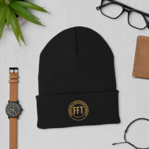 "Discipline is the Ultimate Currency" – Cuffed Beanie