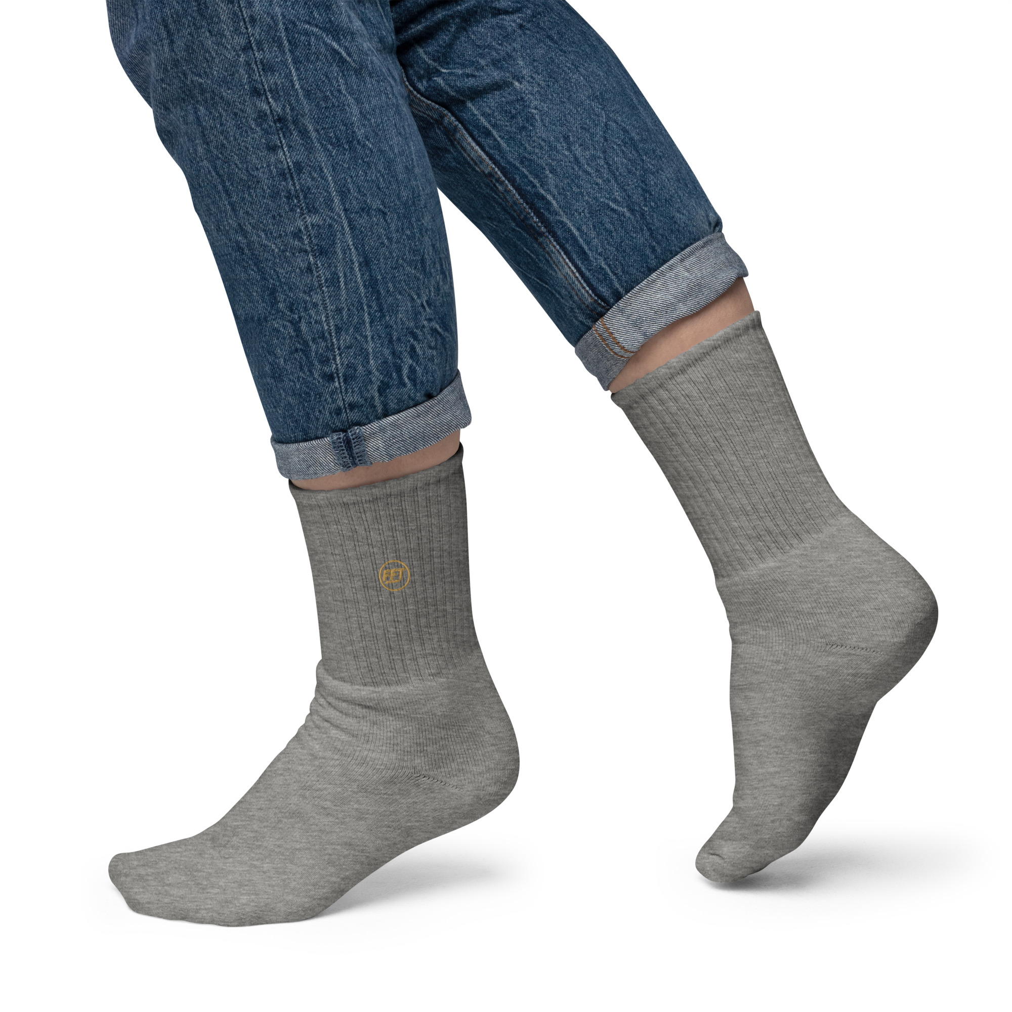 Fit & Free Token – Embroidered Socks - Image 2