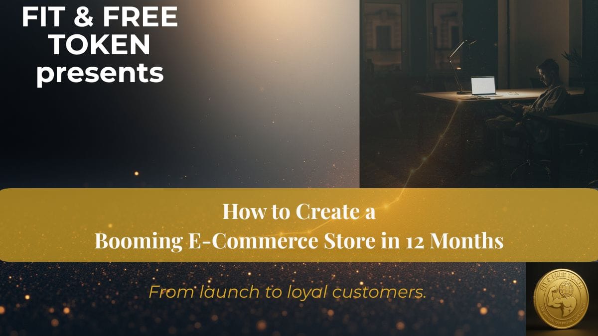 How to Create a Booming E-Commerce Store in 12 Months