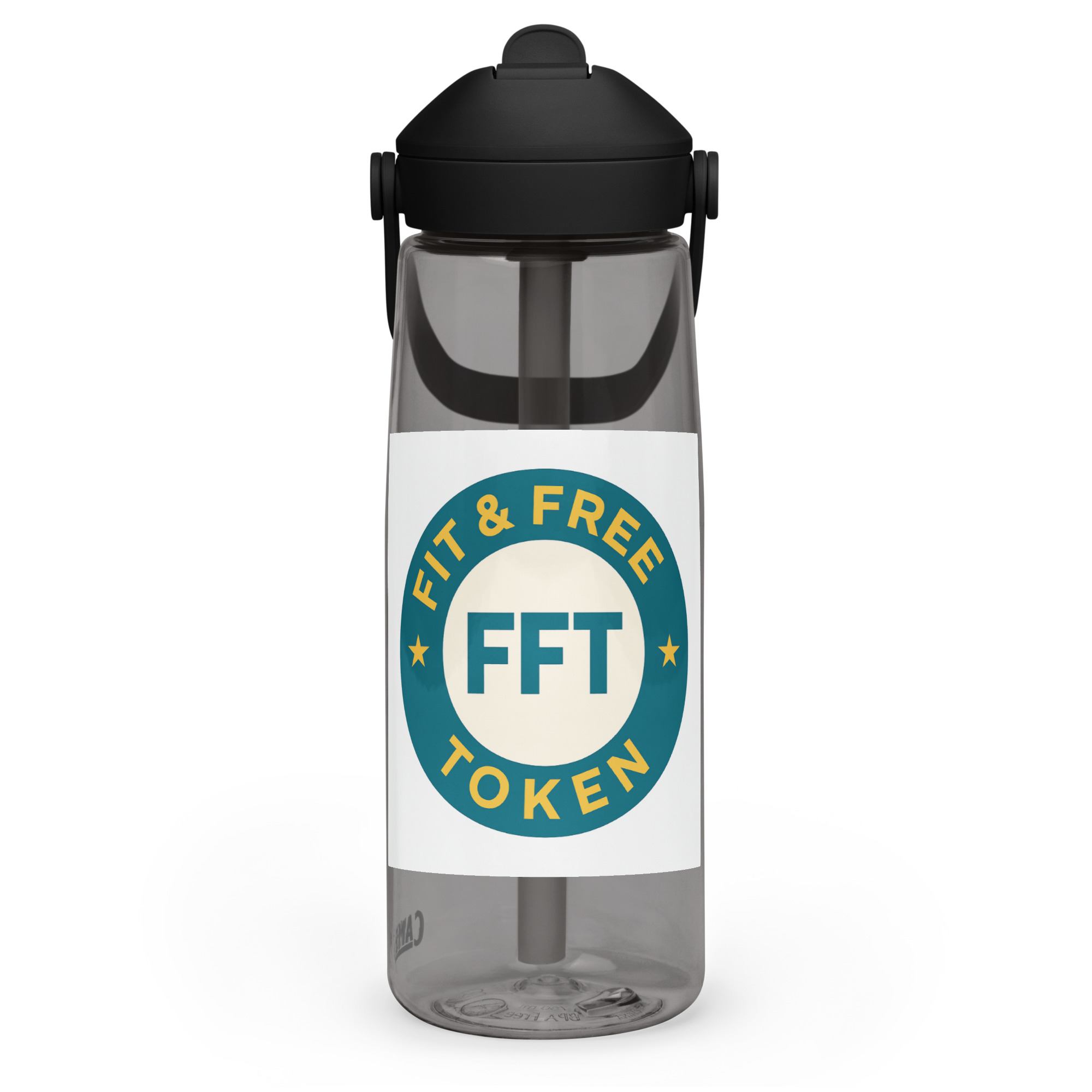 Fit & Free Token – Flip Straw Water Bottle - Image 12