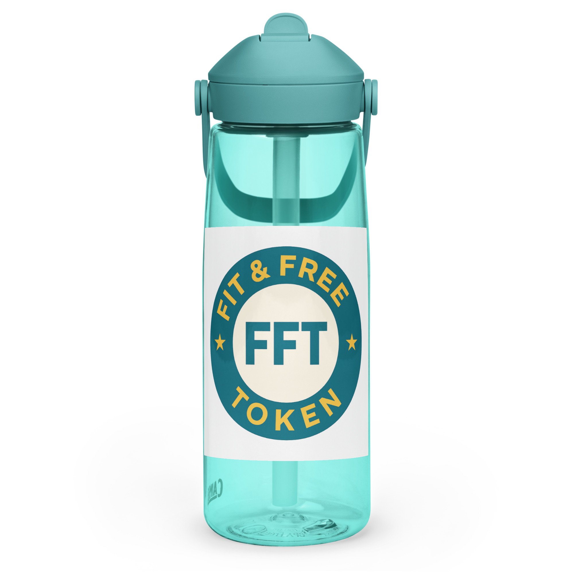 Fit & Free Token – Flip Straw Water Bottle - Image 20
