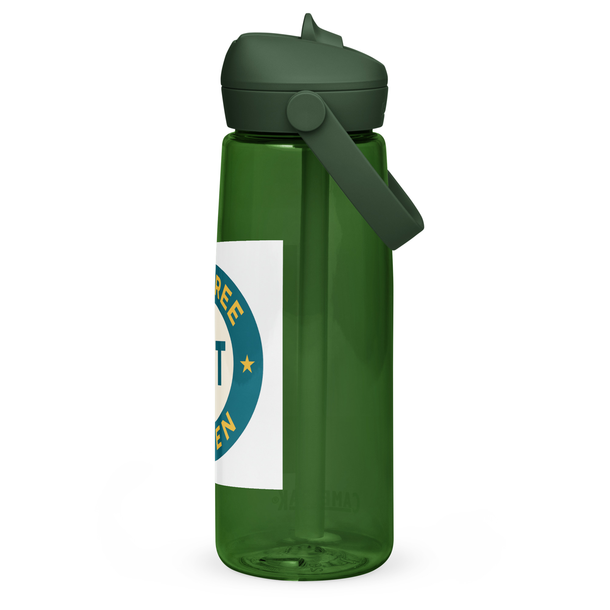 Fit & Free Token – Flip Straw Water Bottle - Image 3
