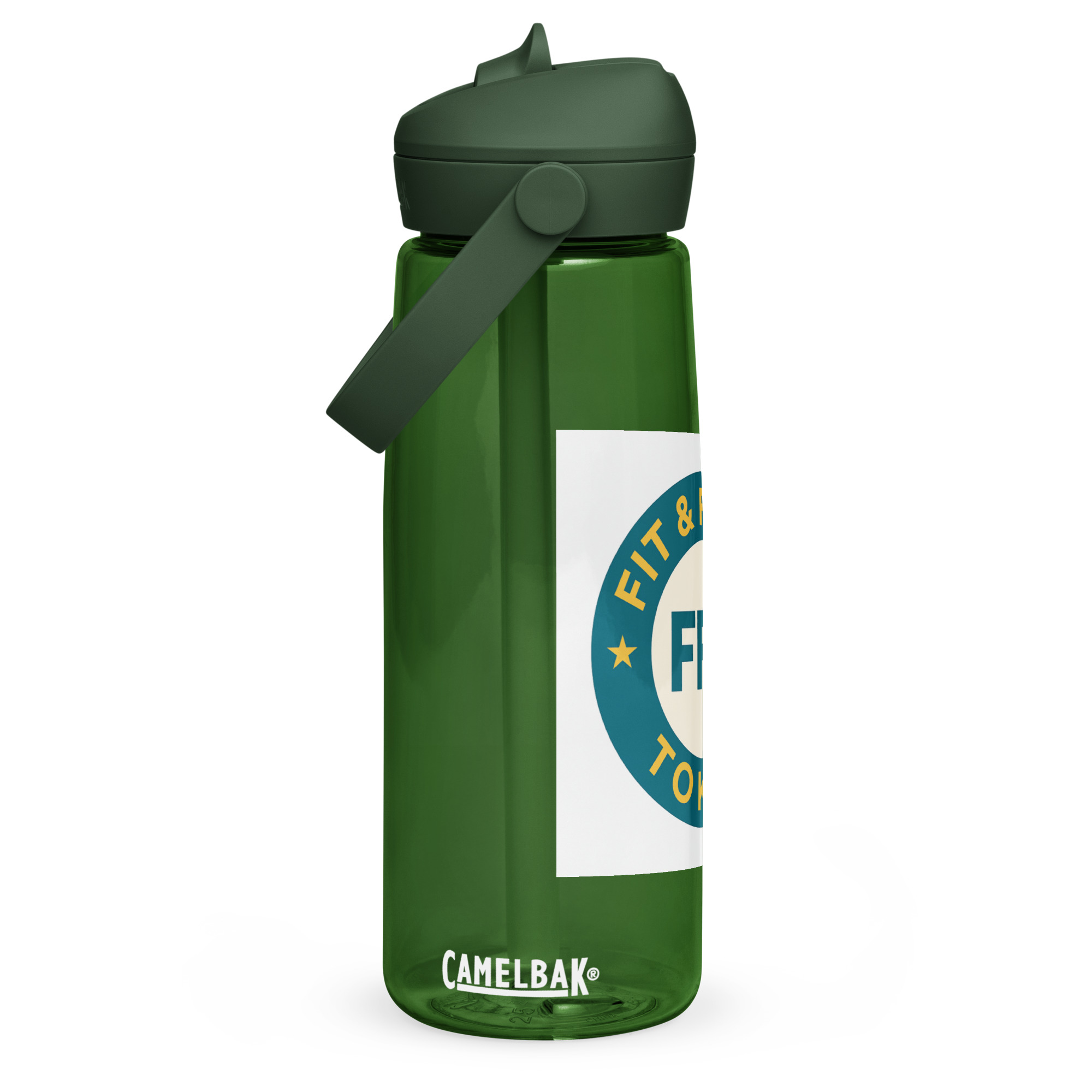 Fit & Free Token – Flip Straw Water Bottle