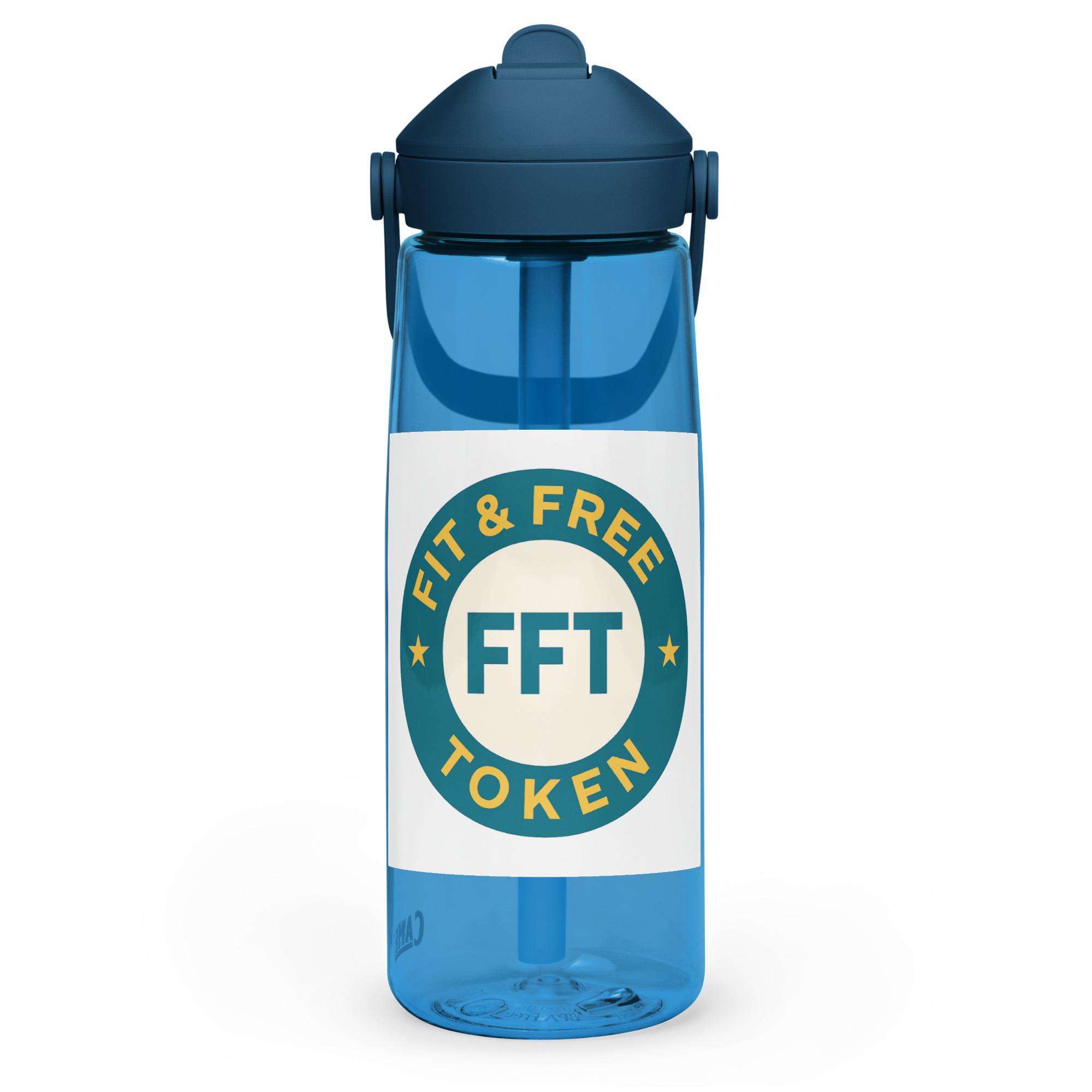 Fit & Free Token – Flip Straw Water Bottle - Image 8