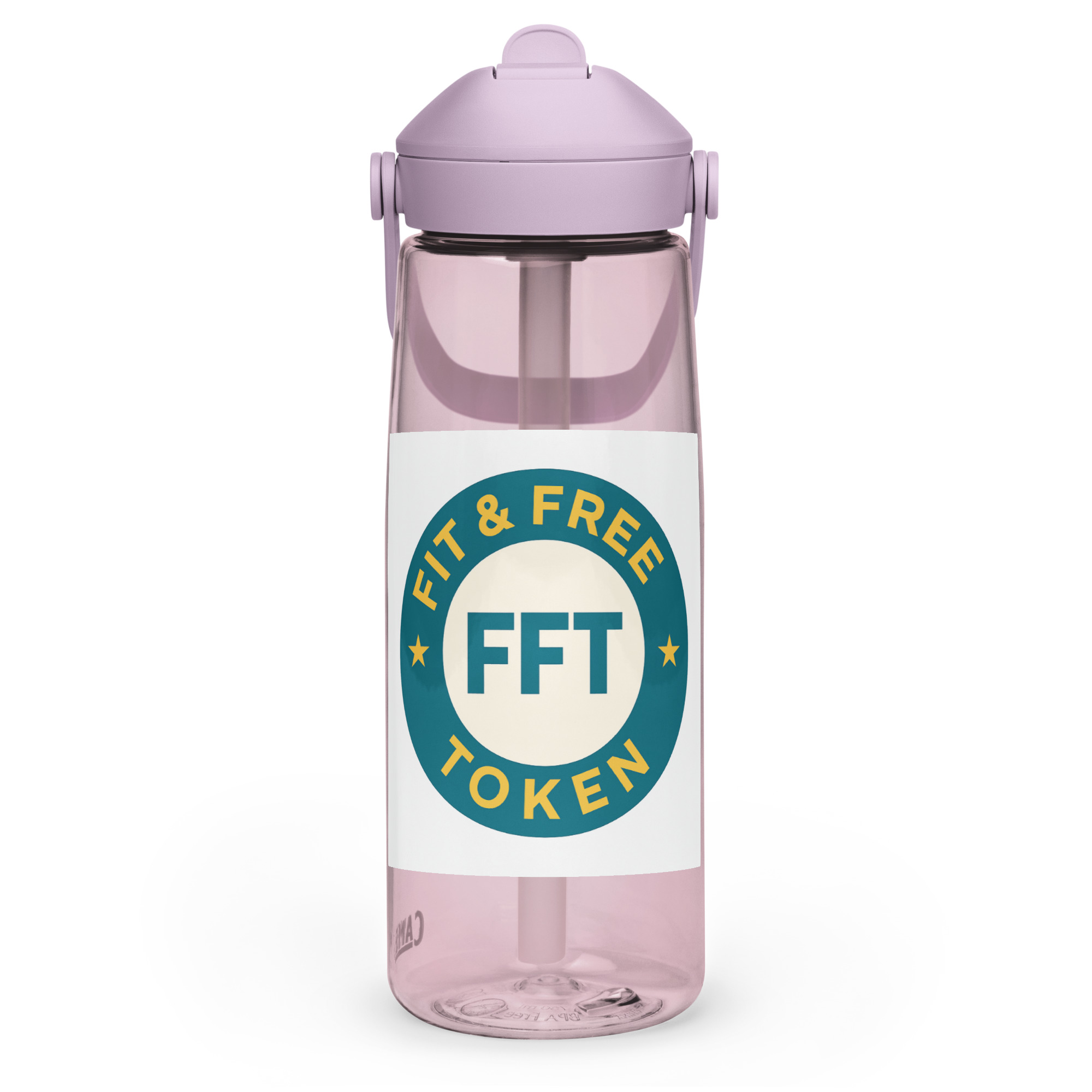 Fit & Free Token – Flip Straw Water Bottle - Image 16