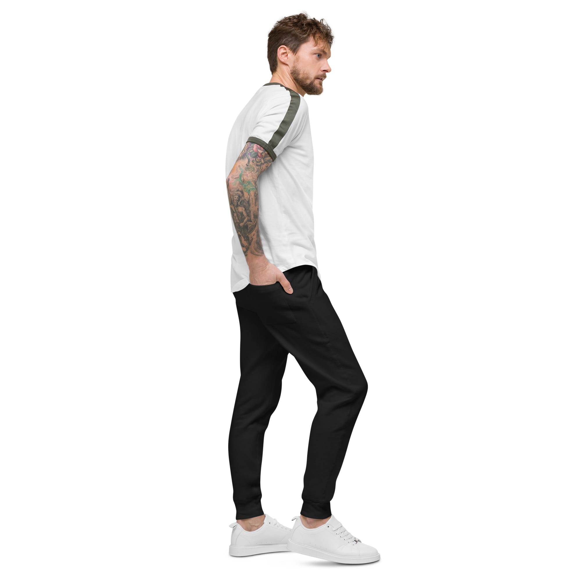 Fit & Free Token Gold Logo Joggers - Image 6